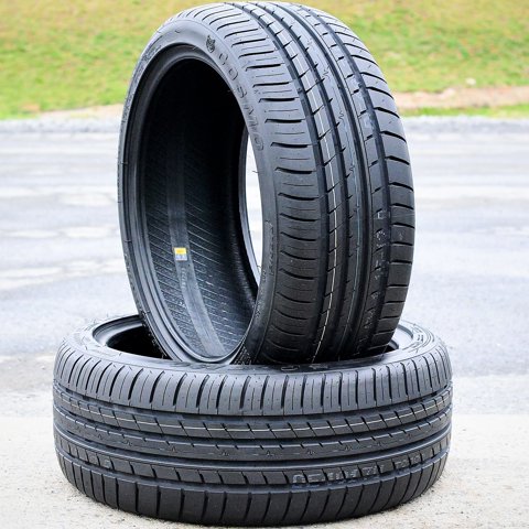 Pair of 2 (TWO) Cosmo MuchoMacho 245/40R17 ZR 95W XL A/S High Performance All Season Tires Fits: 1990-92 Ferrari F40 Base Simolary simolary.com