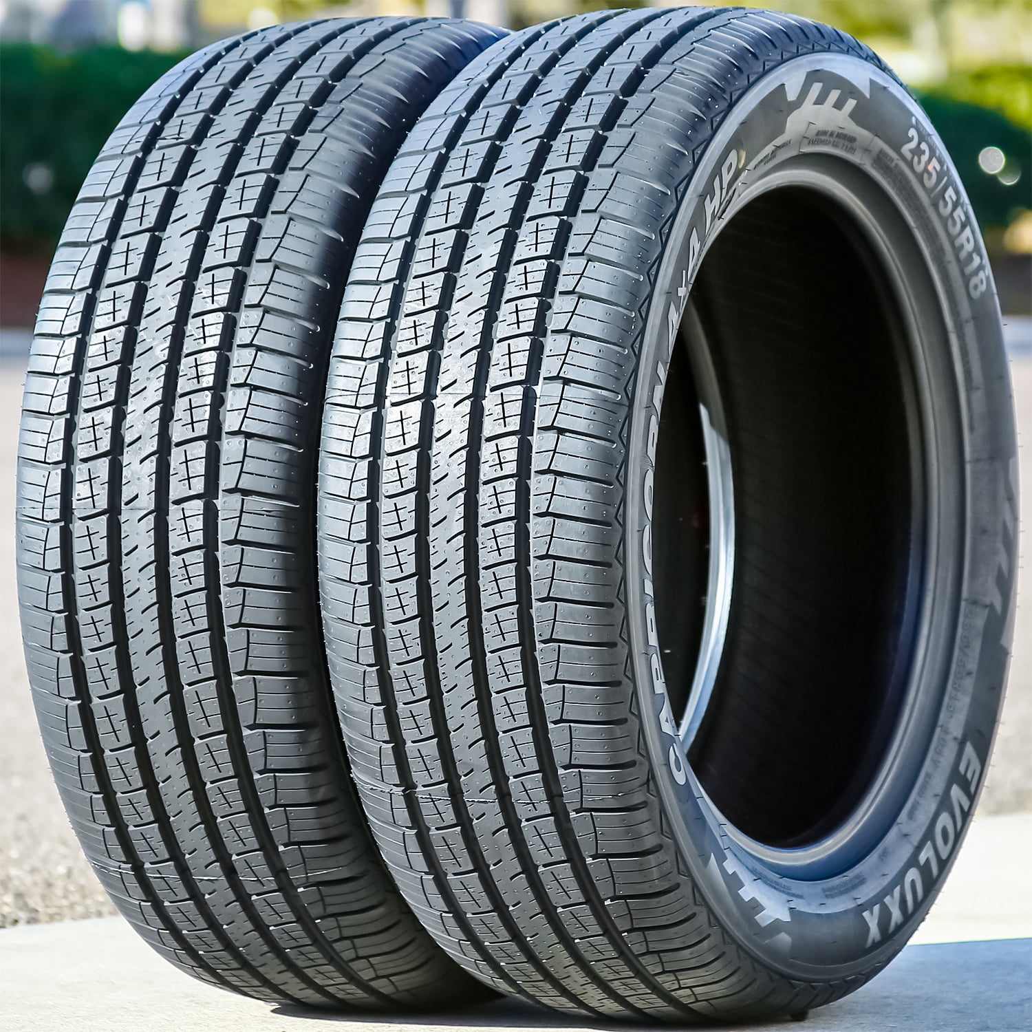 Evoluxx Pair of 2 (TWO) Evoluxx Capricorn 4X4 HP 235/55R18 104V XL Performance Tires Fits: 2010-16 Chevrolet Equinox LTZ, 2017 Chevrolet Equinox LT Sansujyuku sansujyuku.com