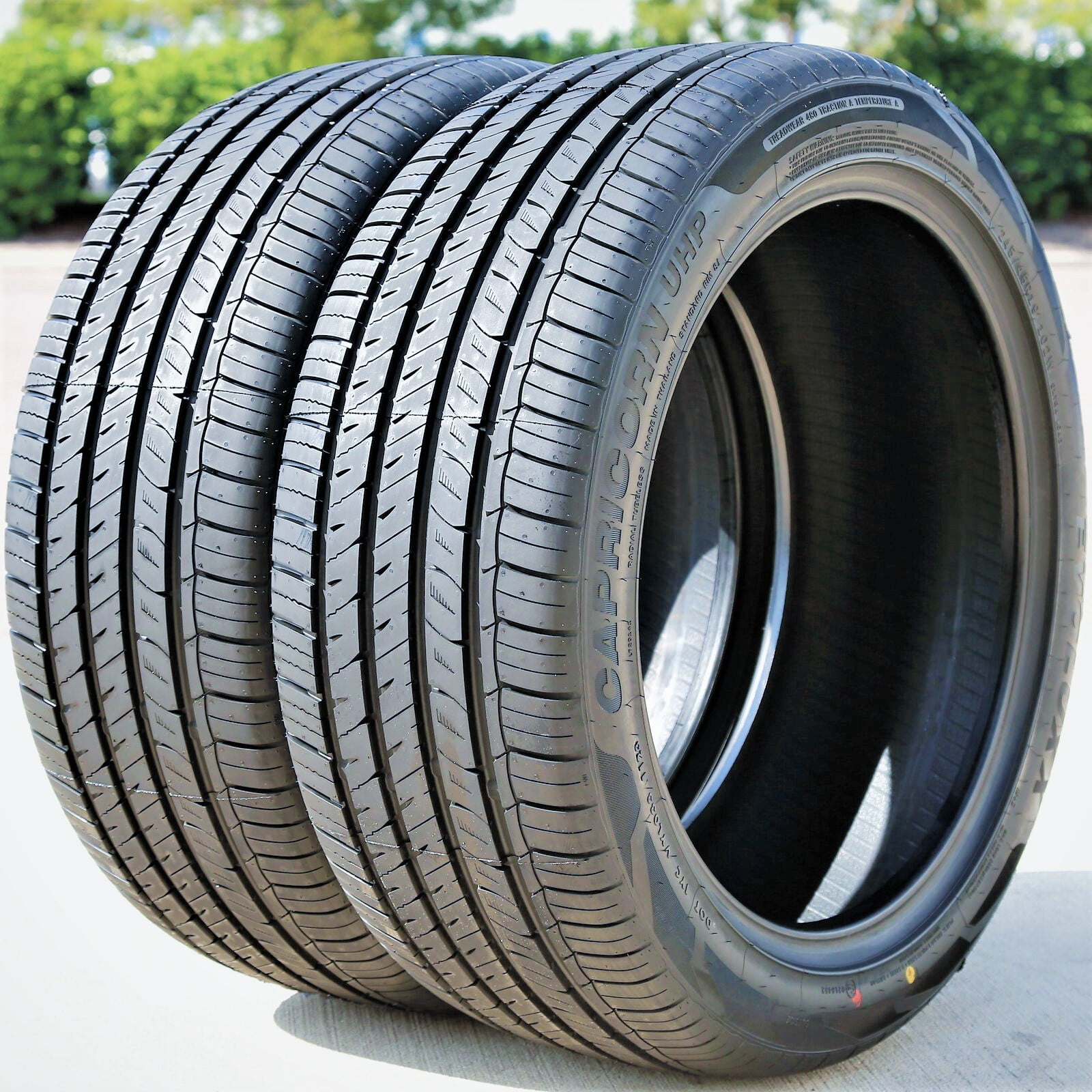 Evoluxx Pair of 2 (TWO) Evoluxx Capricorn UHP 245/45R19 102W XL AS A/S High Performance Tires Fits: 2010-14 Ford Mustang GT, 2014-16 Chevrolet Impala LTZ Sansujyuku sansujyuku.com