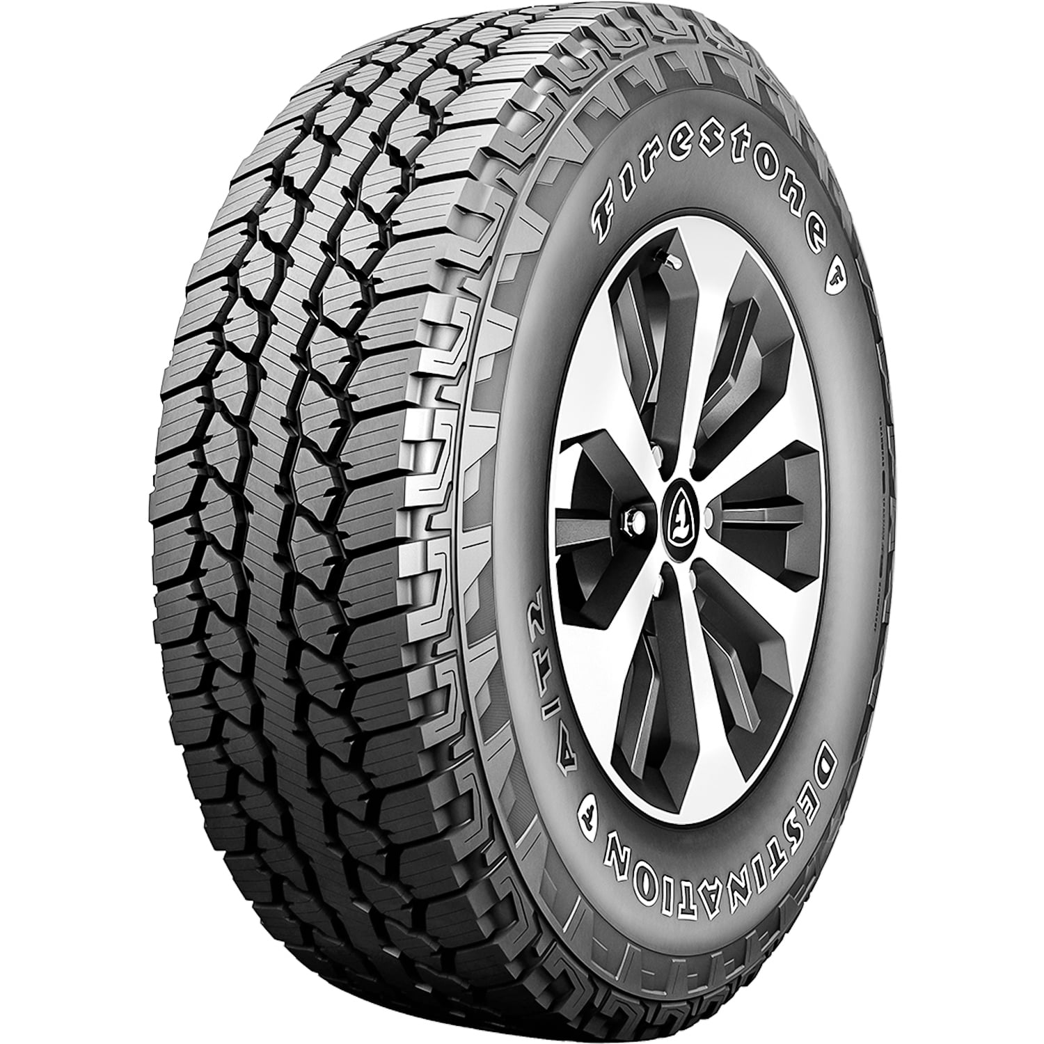 Pair of 2 Firestone Destination A/T2 285/70R17 117T All Terrain Tires ...