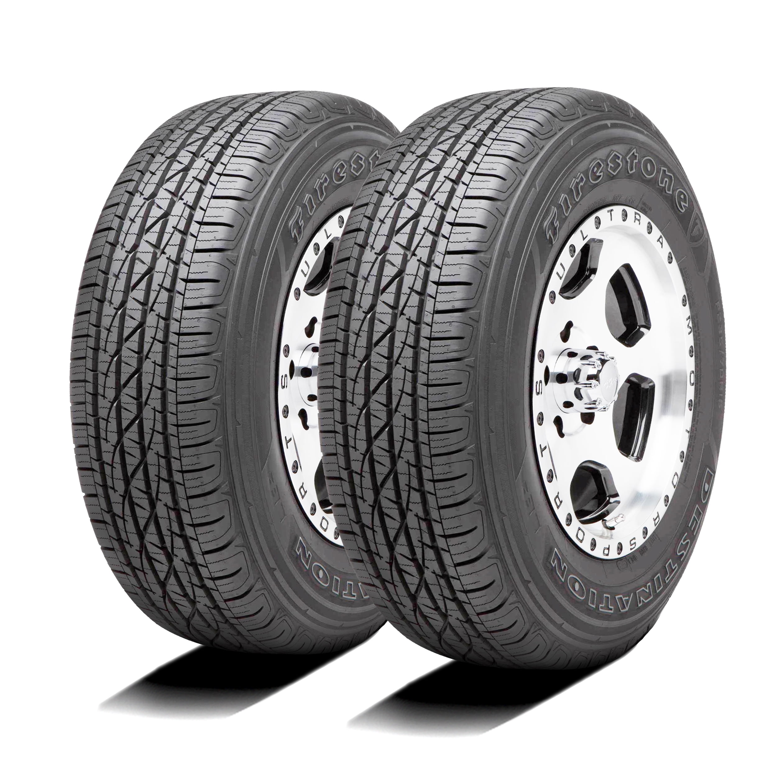 Pair of 2 (TWO) Firestone Destination LE2 265/65R17 110S A/S All Season ...