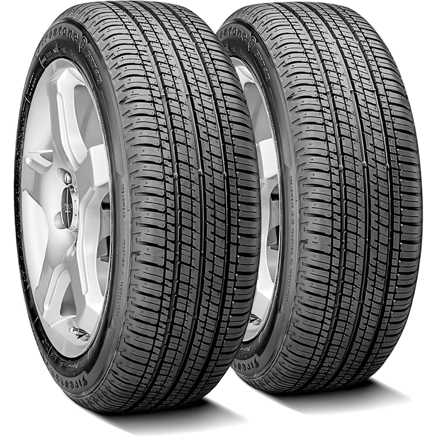Firestone FR740 Performance A/S Tires, Pair of 2, 185/55R16 83H