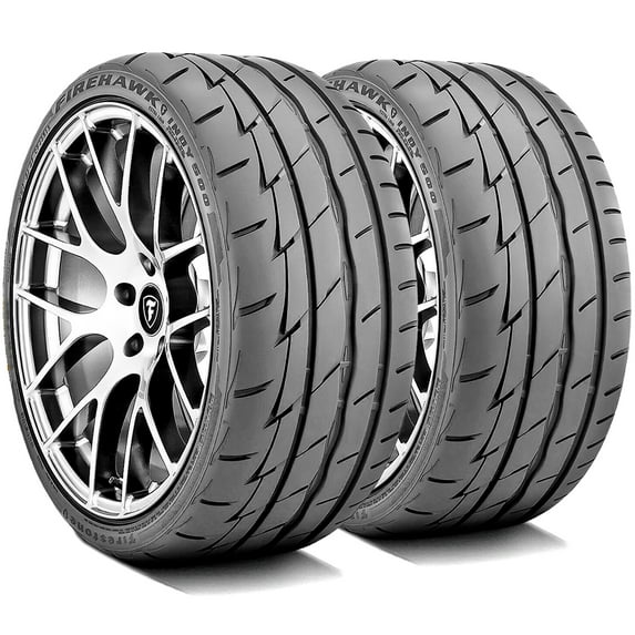 Pair of 2 (TWO) Firestone Firehawk Indy 500 235/50R17 96W High Performance Tires Fits: 2016-18 Ford Fusion Energi SE, 2014-15 Ford Fusion S Hybrid