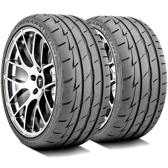 Pair of 2 (TWO) Firestone Firehawk Indy 500 235/50R17 96W High Performance Tires Fits: 2016-18 Ford Fusion Energi SE, 2014-15 Ford Fusion S Hybrid