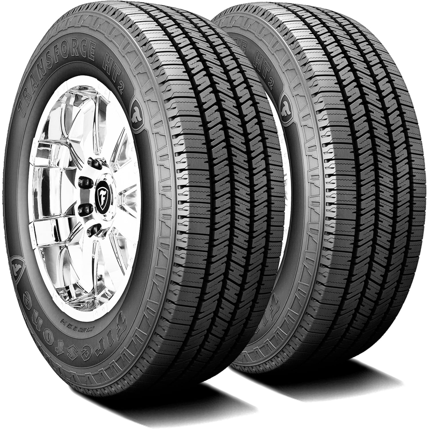 Firestone Pair of 2 (TWO) Firestone Transforce H/T2 LT 245/75R16 Load E 10 Ply Light Truck Tires Fits: 2000-04 Ford F-150 Lariat, 1994-2002 Dodge Ram 2500 Base Sansujyuku sansujyuku.com