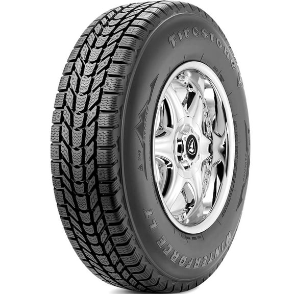 Pair of 2 Firestone Winterforce LT LT265/70R17 265/70R17 121/118R E 10 Ply Light Truck Tires