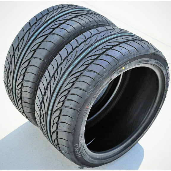 Pair of 2 (TWO) Forceum Hena 245/40ZR17 245/40R17 95W XL High Performance Tires Fits: 1990-92 Ferrari F40 Base