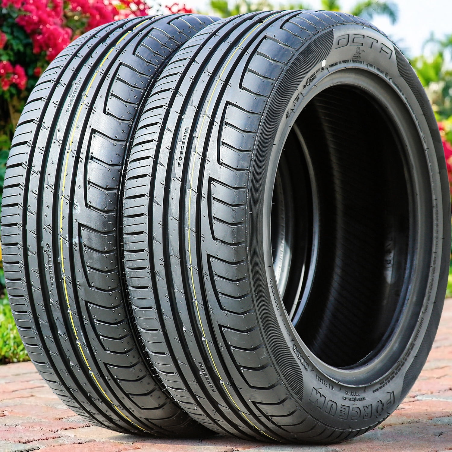 Forceum Pair of 2 Forceum Octa 245/50ZR17 245/50R17 99W High Performance a/s All Season Tires Simolary simolary.com