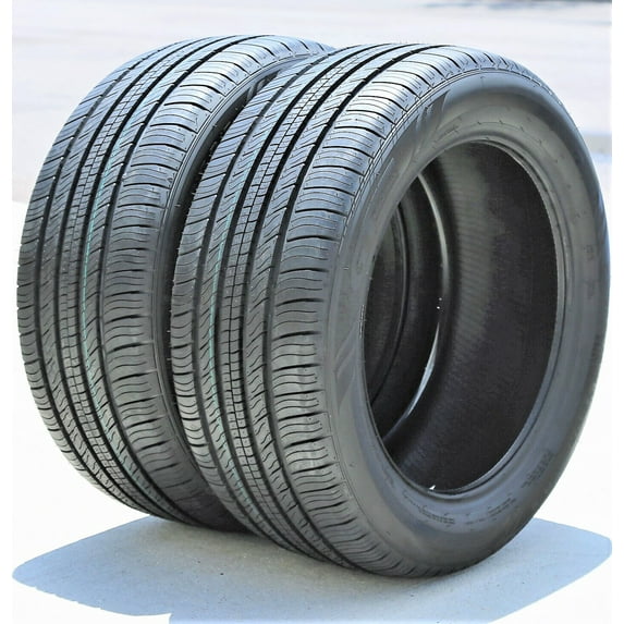 Pair of 2 (TWO) GT Radial Champiro Touring A/S 225/55R18 98V AS All Season Tires Fits: 2019 Subaru Crosstrek Hybrid, 2018 Subaru Crosstrek Base