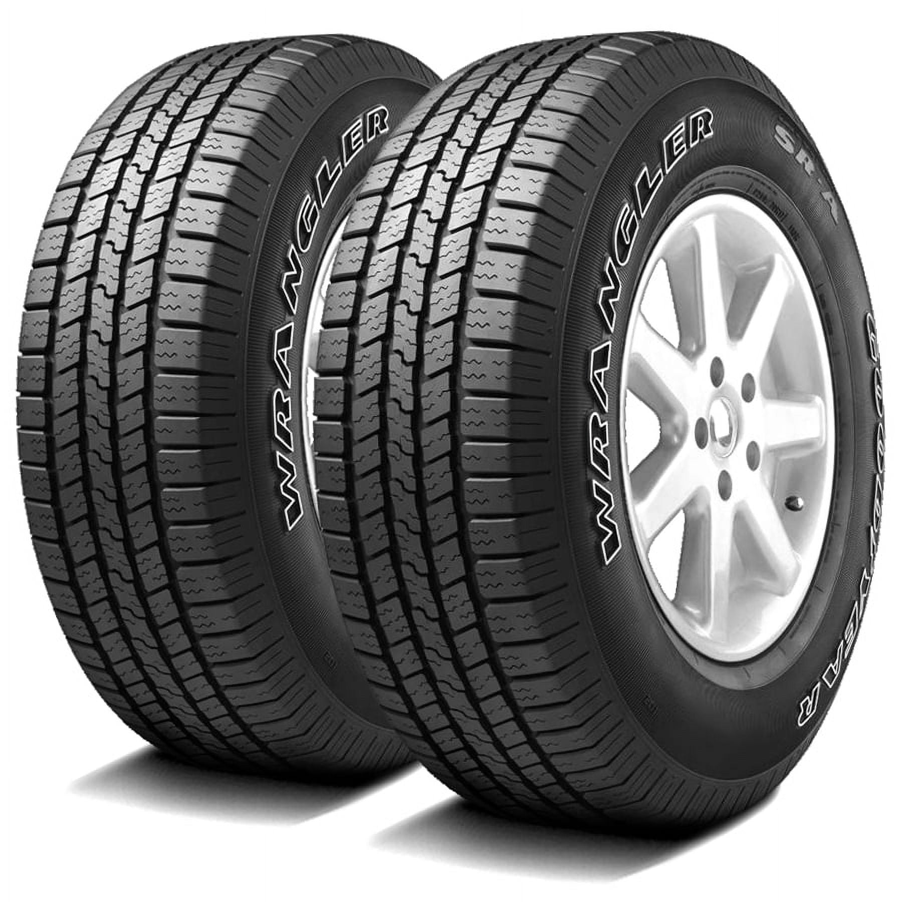 Goodyear Wrangler SR-A 255/70R16 109S Tires, Pair of 2, Fits 2004 Ford ...