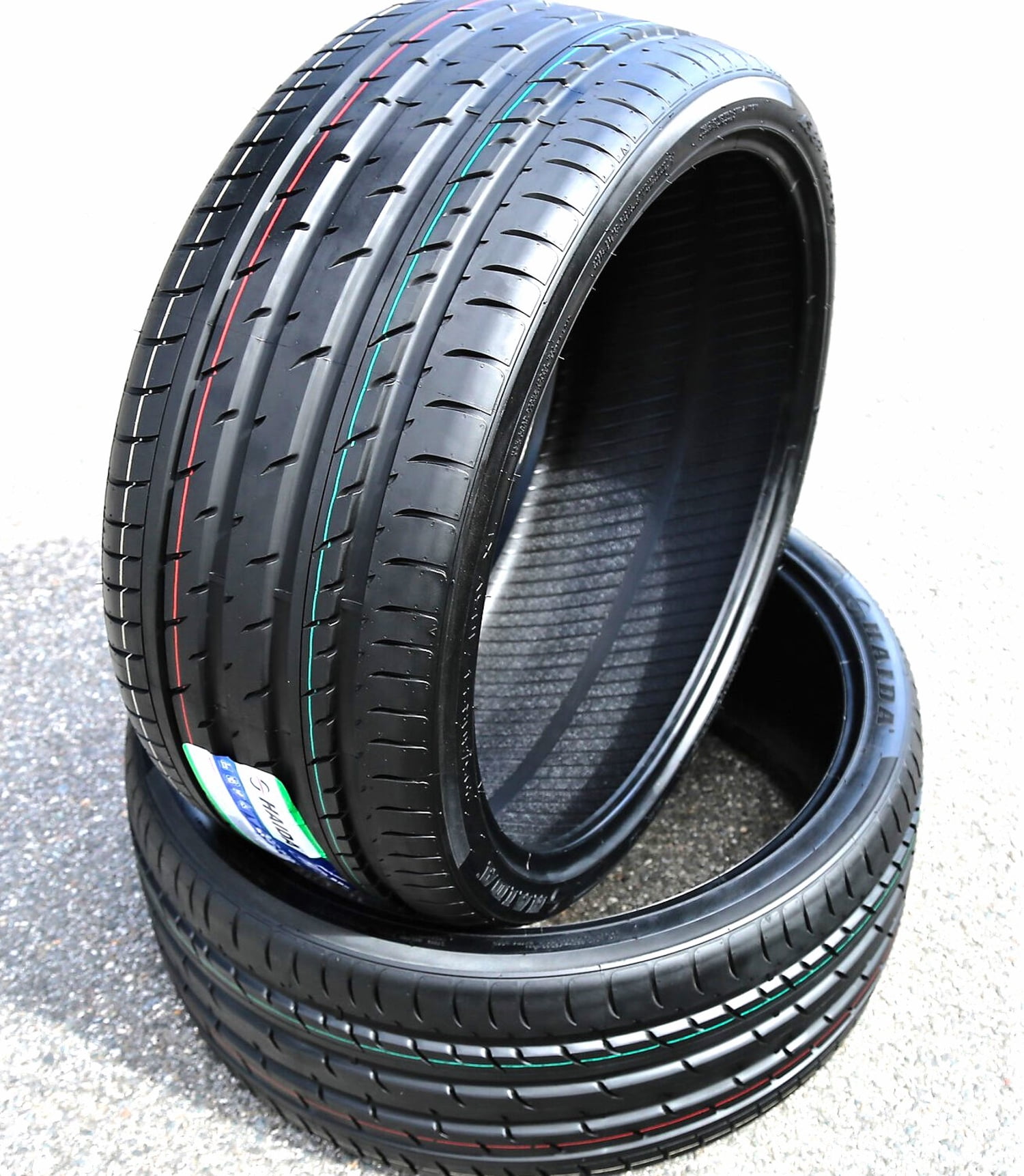Haida Pair of 2 (TWO) Haida HD927 285/35ZR22 285/35R22 106W XL High Performance Tires Fits: 2019 Porsche Cayenne E-Hybrid, 2020-23 Audi Q7 Progressiv Sansujyuku sansujyuku.com