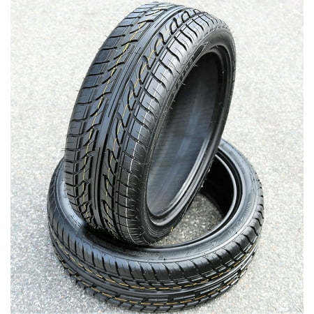 Pair of 2 (TWO) Haida Racing HD921 195/45R16 84V XL Performance Tires Fits: 2012 Fiat 500 Abarth, 2013-18 Fiat 500 Abarth Cabrio Sansujyuku sansujyuku.com