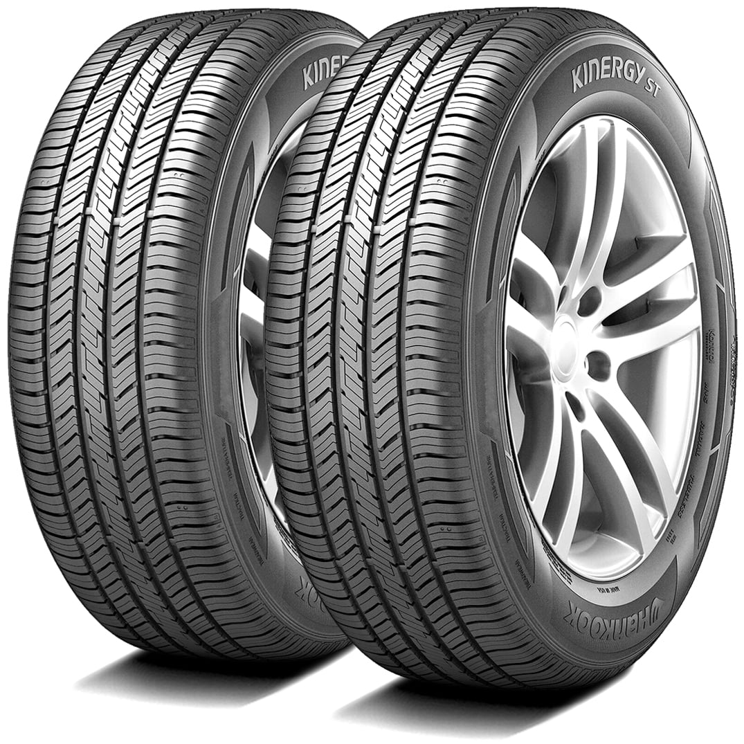 Pair of 2 (TWO) Hankook Kinergy ST 205/75R15 97T A/S All Season Tires Fits 1995 Jeep Wrangler