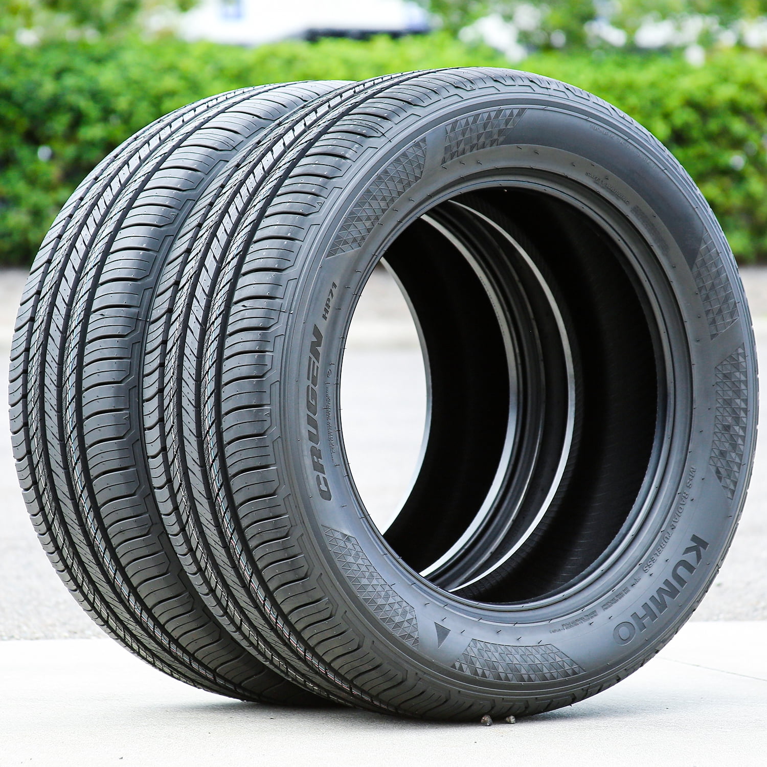 Kumho Tire Pair of 2 Kumho Crugen HP71 245/55R19 103H a/s All Season Tires Sansujyuku sansujyuku.com