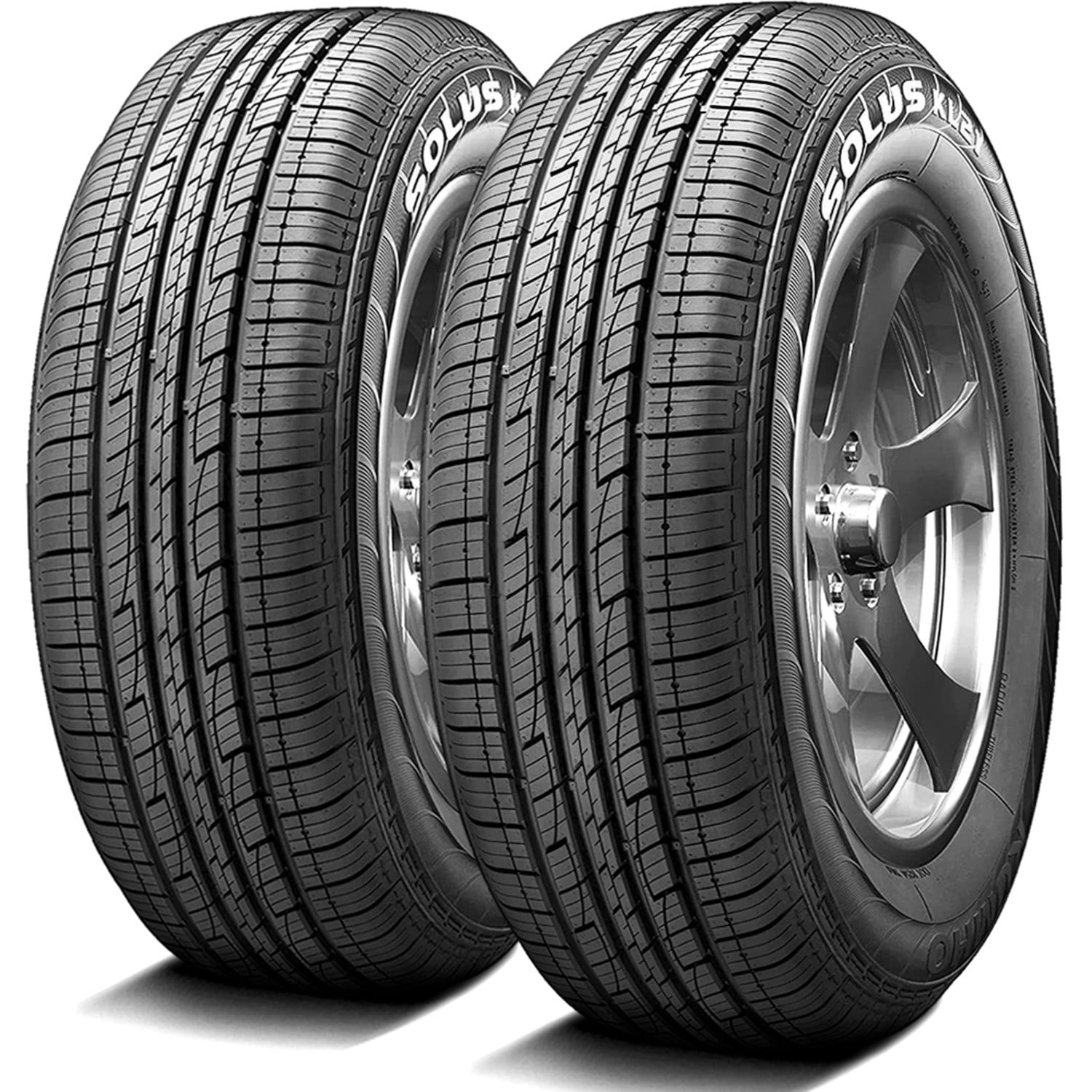 Pair of 2 (TWO) Kumho Eco Solus KL21 235/60R18 102H A/S All Season