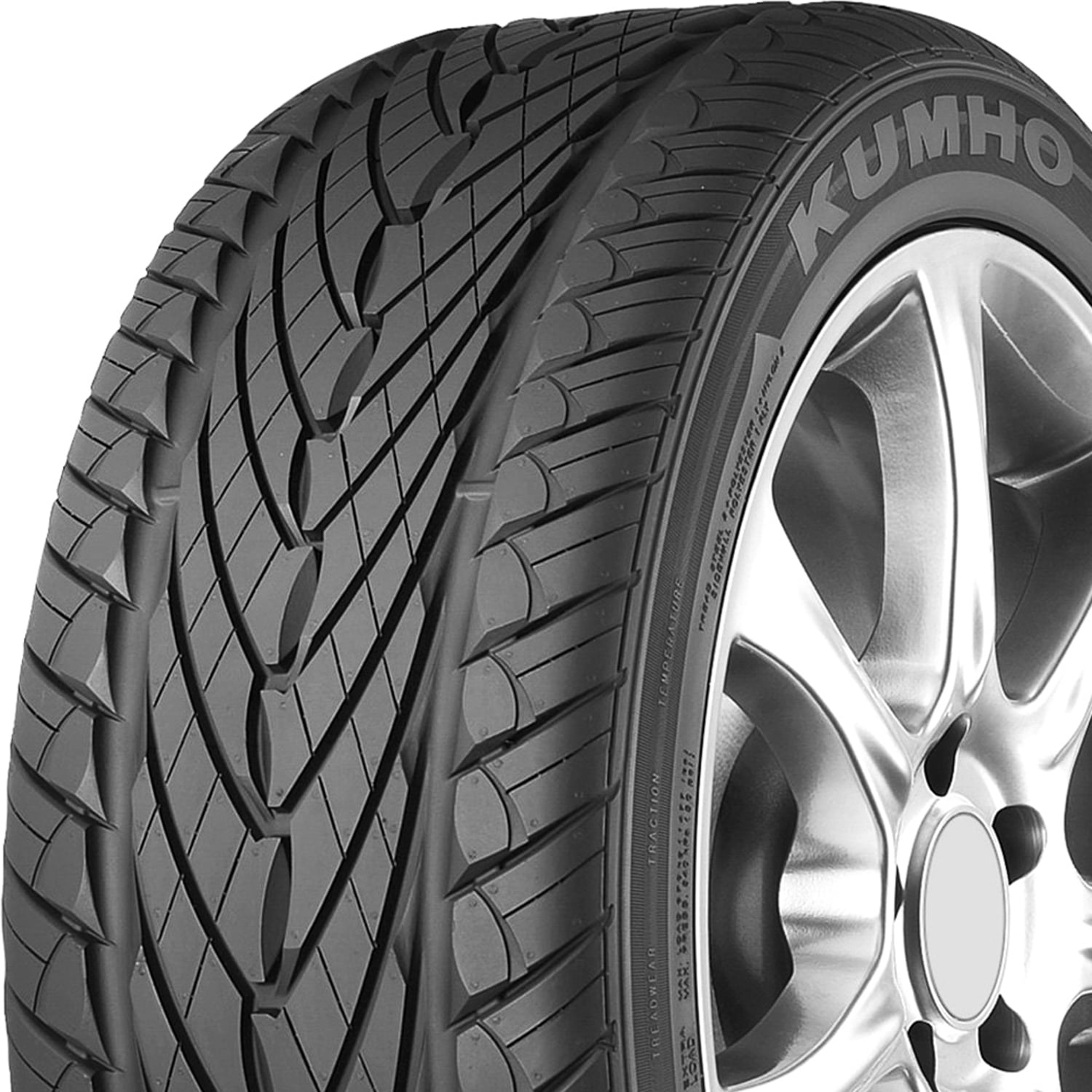 Pair of 2 (TWO) Kumho Ecsta AST 225/50R15 91H High Performance Tires