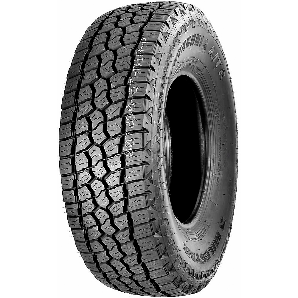 Pair of 2 (TWO) Milestar Patagonia A/T R LT 245/75R17 Load E 10 Ply Rugged Terrain Tires Fits: 2011-13 Chevrolet Silverado 2500 HD WT - image 1 of 3