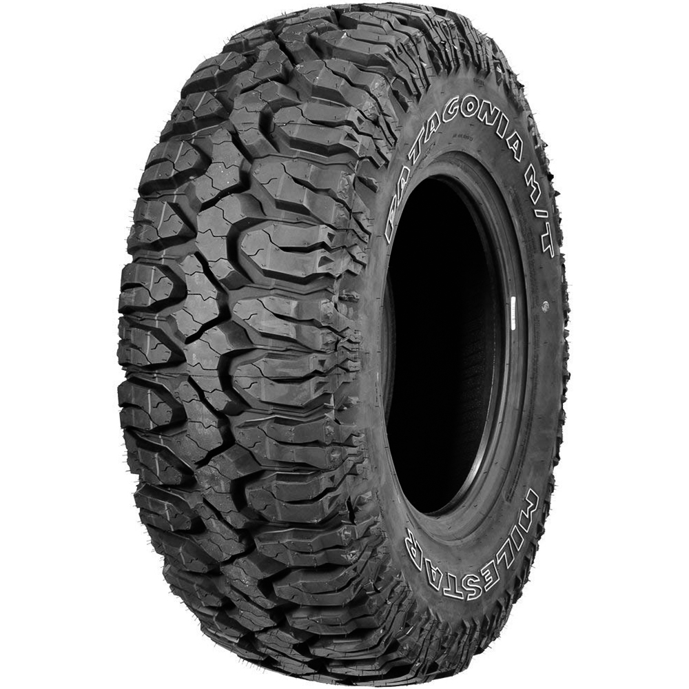 Pair of 2 (TWO) Milestar Patagonia M/T LT 315/70R17 (35X12.50R17) 121/118Q D 8 Ply MT Mud Tires Fits: 2003-04 Hummer H1 Base - image 1 of 3