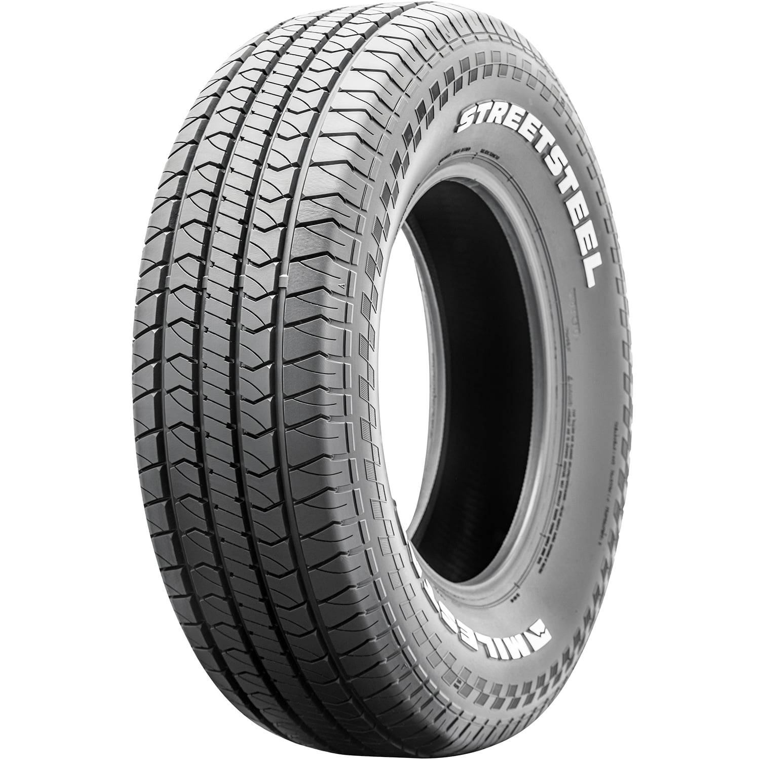 Milestar Pair of 2 (TWO) Milestar StreetSteel 255/70R15 108T A/S All Season Tires Fits: 1975-76 Chevrolet Corvette Stingray, 1992-94 Dodge B250 Base Simolary simolary.com
