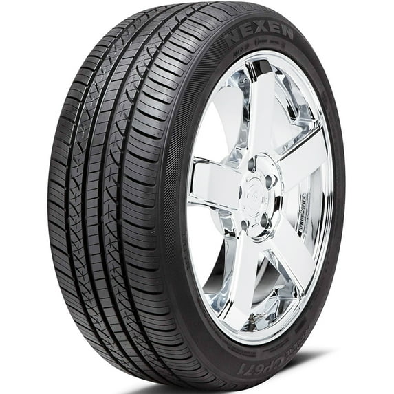 Pair of 2 (TWO) Nexen Classe Premiere CP671 235/40R19 96H XL (OE) A/S All Season Tires Fits: 2015-17 Chrysler 200 C, 2023 Tesla 3 Long Range