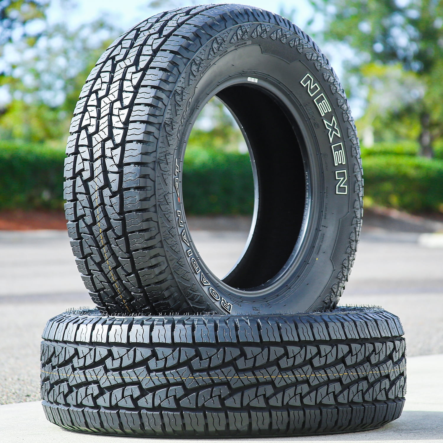 【NEXEN ROADIAN ATⅡ 31X10.50R15 LT】夏タイヤ 4本【WORK 社外 15インチ 8.5J6HPCD139.7-32】(VTG172) クレジットカード QR決済可能 Pair of 2 Nexen Roadian AT Pro RA8 31X10.50R15 109S C 6 Ply a/t