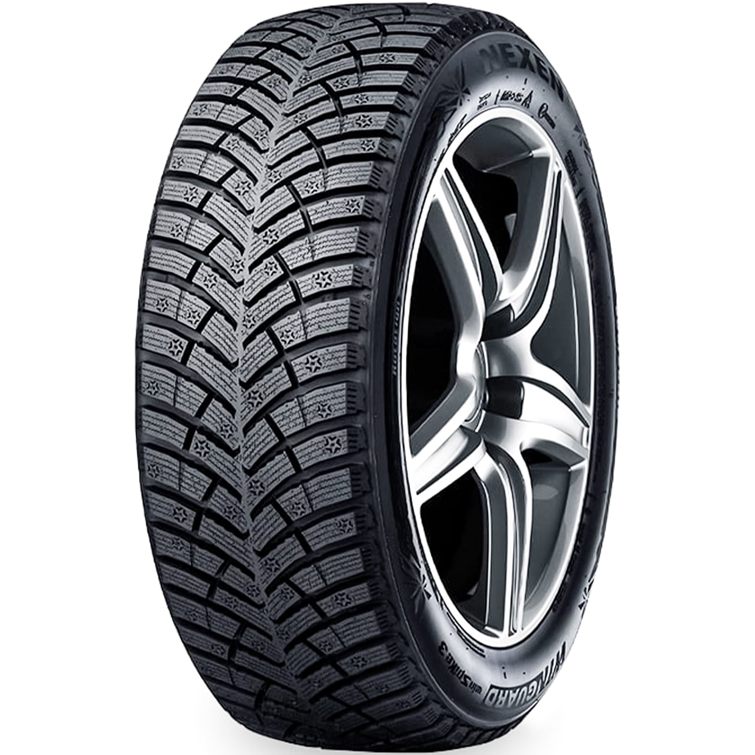 Pair of 2 (TWO) Nexen Winguard Winspike 3 235/65R17 104T Snow Winter Tires Fits: 2017-18 Honda CR-V EX, 2019 Honda CR-V LX