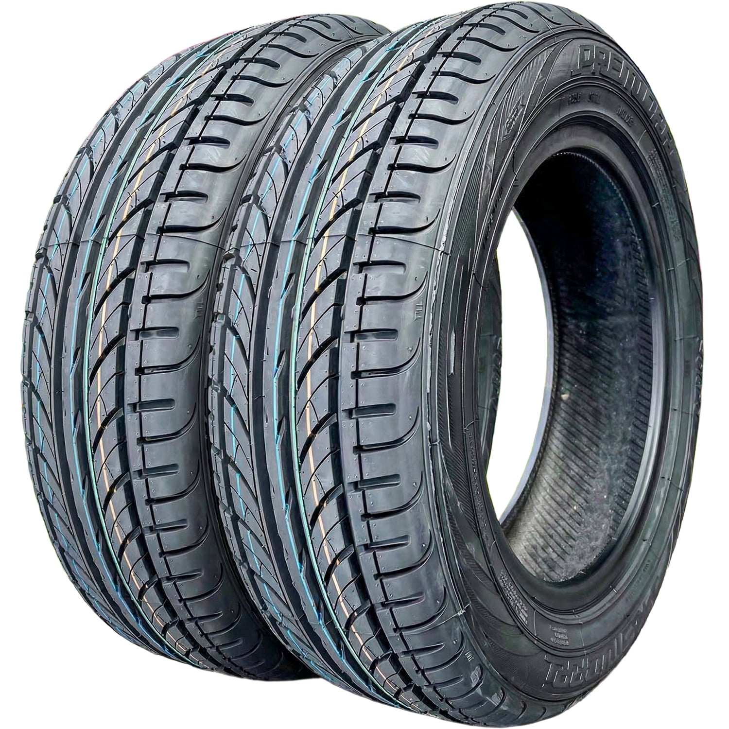 Premiorri Pair of 2 (TWO) Premiorri Solazo 195/55R15 85V Performance Tires Fits: 2007-08 Honda Fit Sport, 1999-2000 Honda Civic Si Simolary simolary.com