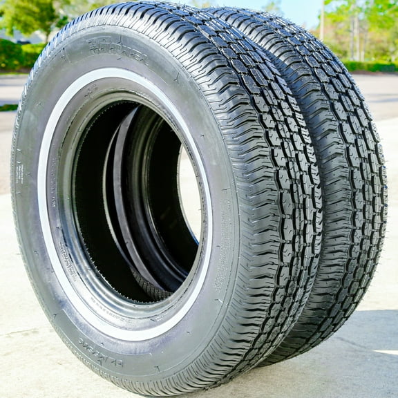 Pair of 2 (TWO) Tornel Classic 205/75R15 97S A/S All Season Tires Fits: 1995 Jeep Wrangler SE, 1997-2003 Jeep Wrangler SE