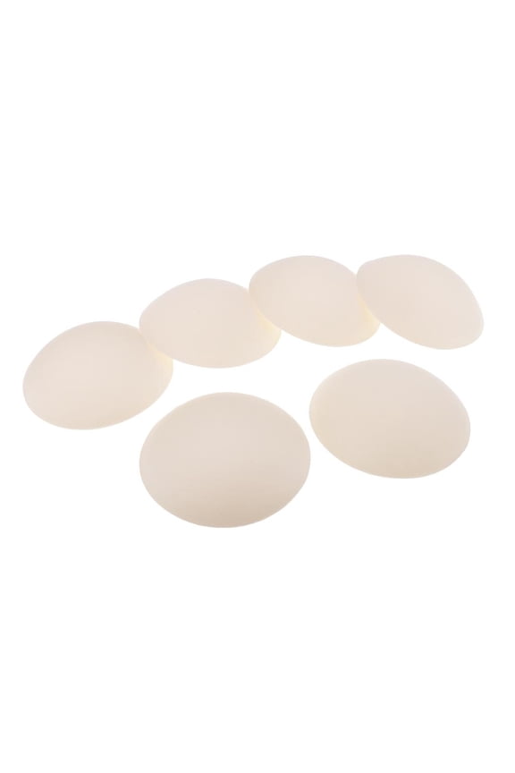 Pair of 3 Bra Pads Bra Insert Cups Foam Bra for Waistcoat, Bathing Suits, Yoga Bra, Sports Bra, Top, Swimsuits etc Beige