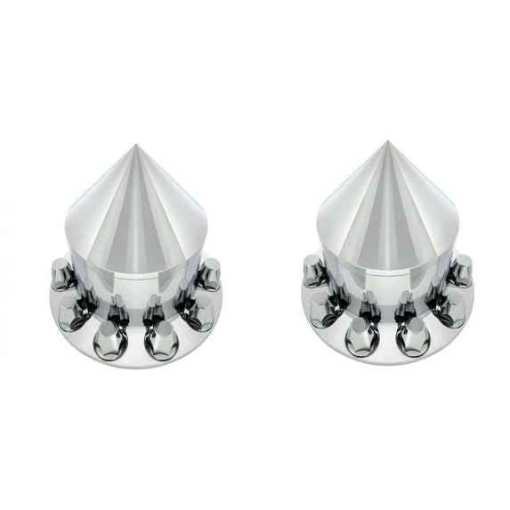 Pair of 33 mm Thread-On Spike Rear Axle Cover Set