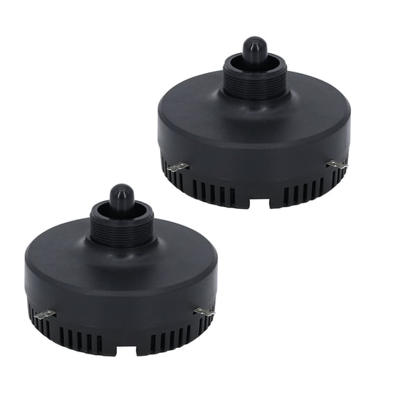 Pair of 4Inch Round Tweeter Speakers With Piezoelectric Ceramic Driver For Clear And Powerful Sound 75-150W Speakers