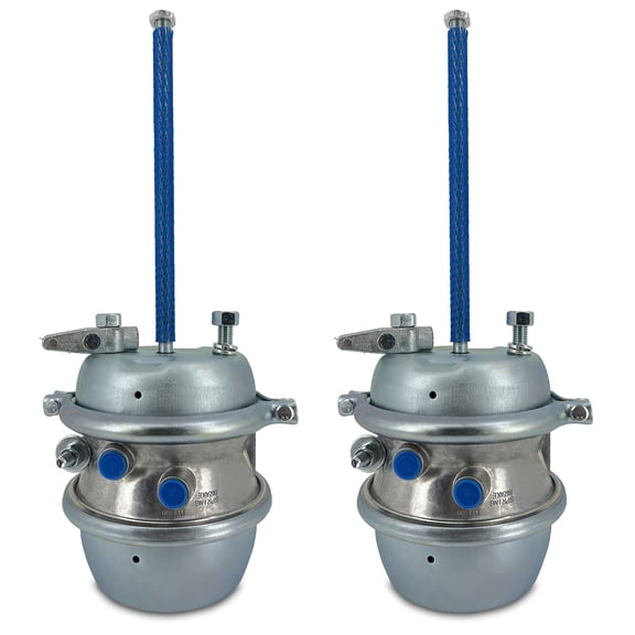 Pair of Air Brake Chamber 30/30 Sealed 2.5"" / 64 mm Stroke Fully Threaded Replacement For Bendix 165255 K049898 Haldex GC3030