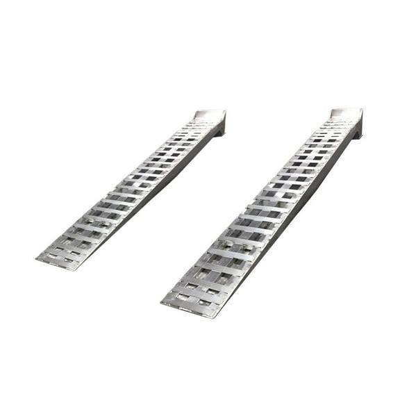 Pair of Aluminum Low Profile Semi-Truck Service Ramps