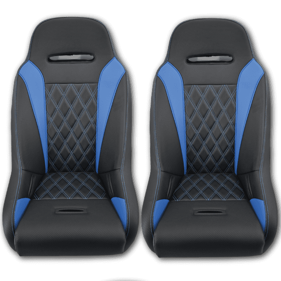 Pair of Apex Suspension Seats-Blue