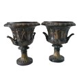 thumbnail image 1 of Nifao Pair of Beautiful Urns Bronze Statues – Home Decor Sculpture, 24"L x 24"W x 29"H, 1 of 11