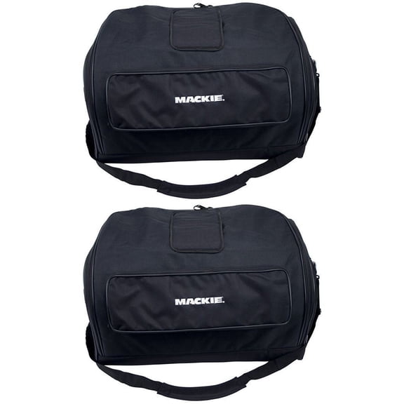 Pair of Brand New Mackie Travel Speaker Bags Soft Covers for SRM350-V2 or C200