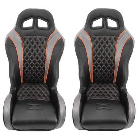Pair of Carbon Edition Daytona Seats-Orange