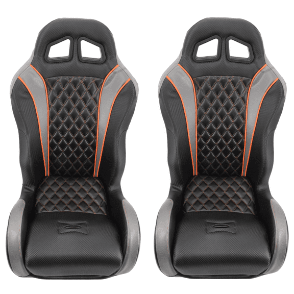 Pair of Carbon Edition Daytona Seats-Orange