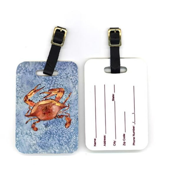 Pair of Crab Luggage Tag