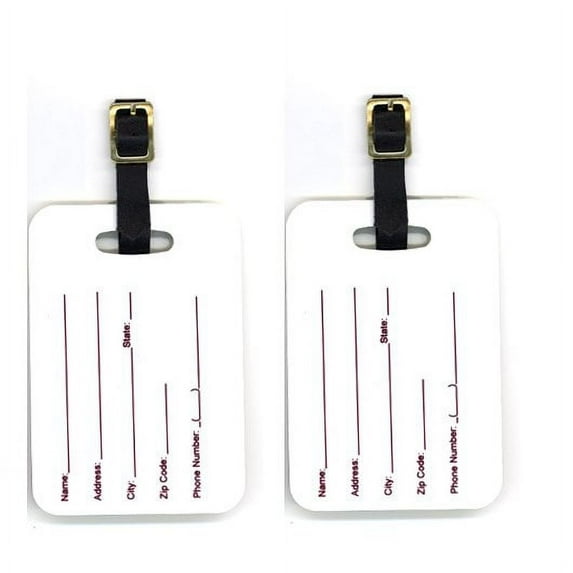 Pair of Crab Luggage Tags
