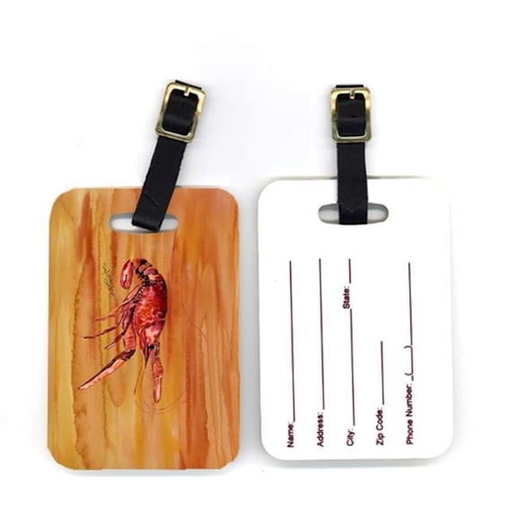 Pair of Crawfish Luggage Tag