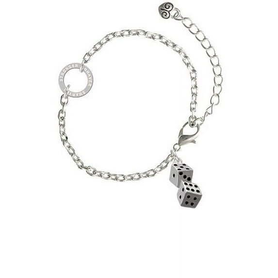 Pair of Dice - Stronger Braver Smarter Ring Zoe Bracelet