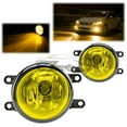 thumbnail image 1 of Pair of Fog Light Yellow Lens Replacement OEM Grade For 07-13 Toyota Corolla T3, 1 of 8