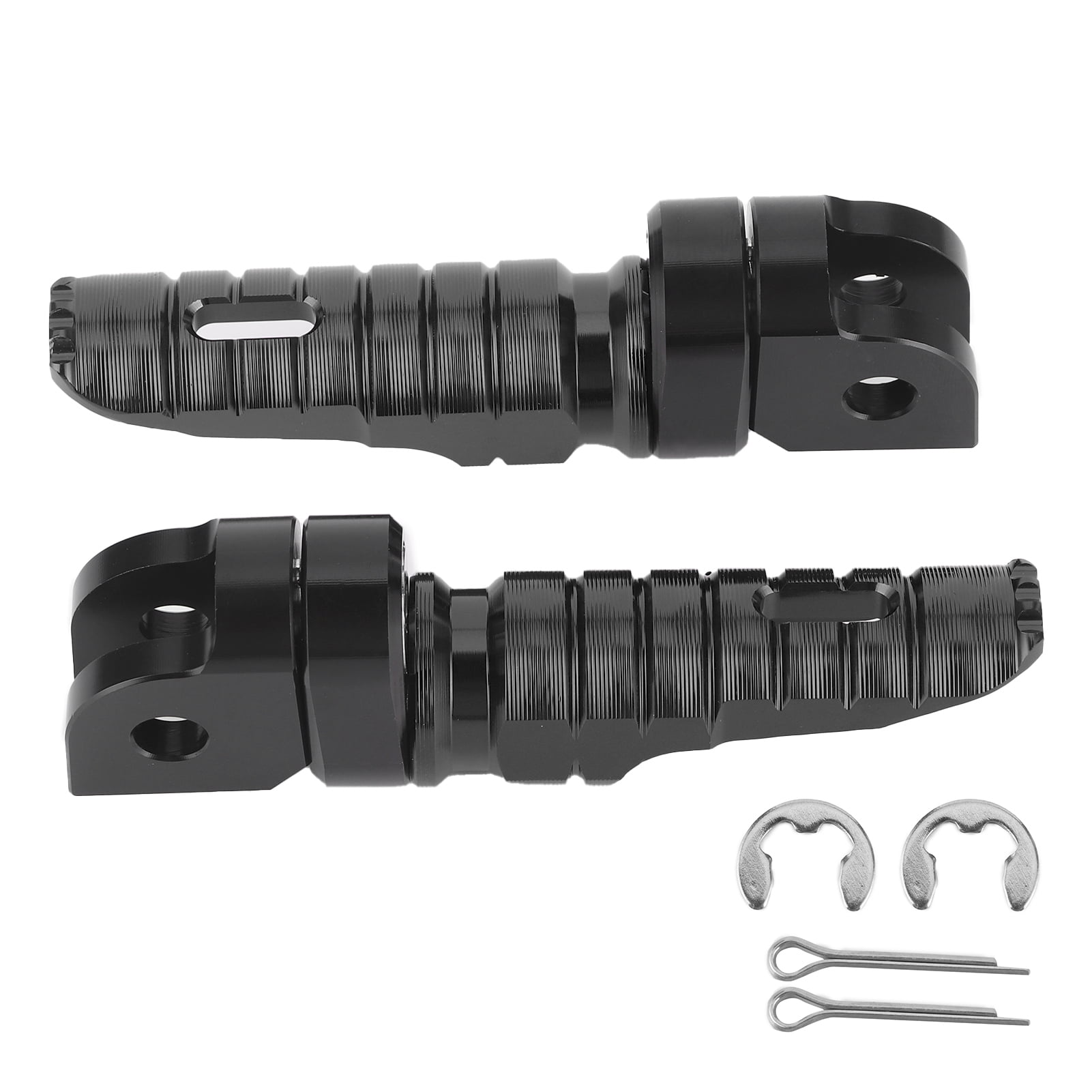 Pair of Front Foot Pegs Pedals Motorcycle Modification Fit for Honda