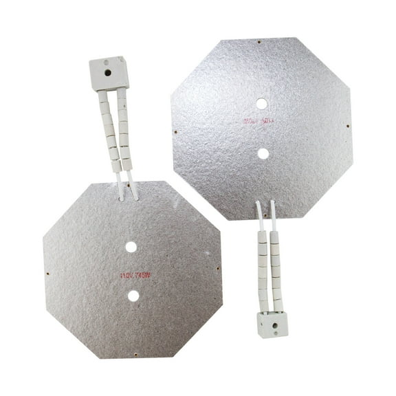 Pair of Heating Plates for Bubble Waffle Maker 2 Heating Plates (670W - Top, 745W - Bottom)