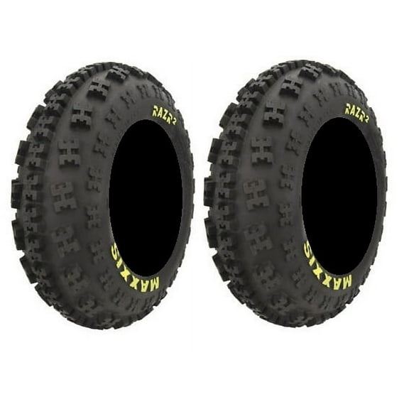 Pair of Maxxis Razr 2 Front ATV Tires 21x7-10 (2)
