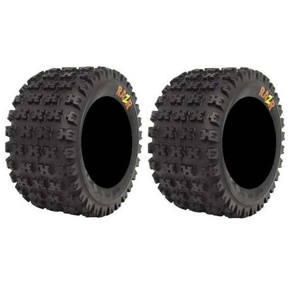 Pair of Maxxis Razr Rear ATV Tires 4ply 20x11-10 (2)