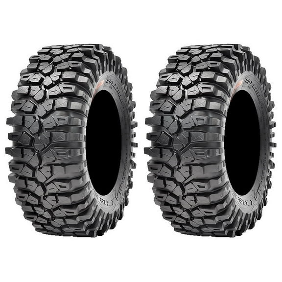 Pair of Maxxis Roxxzilla 396 Radial (8ply) ATV Tires 32x10-15 (2)