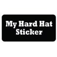 thumbnail image 1 of Pair of My Hard Hat Sticker Vinyl Decal Sticker, 1 of 2