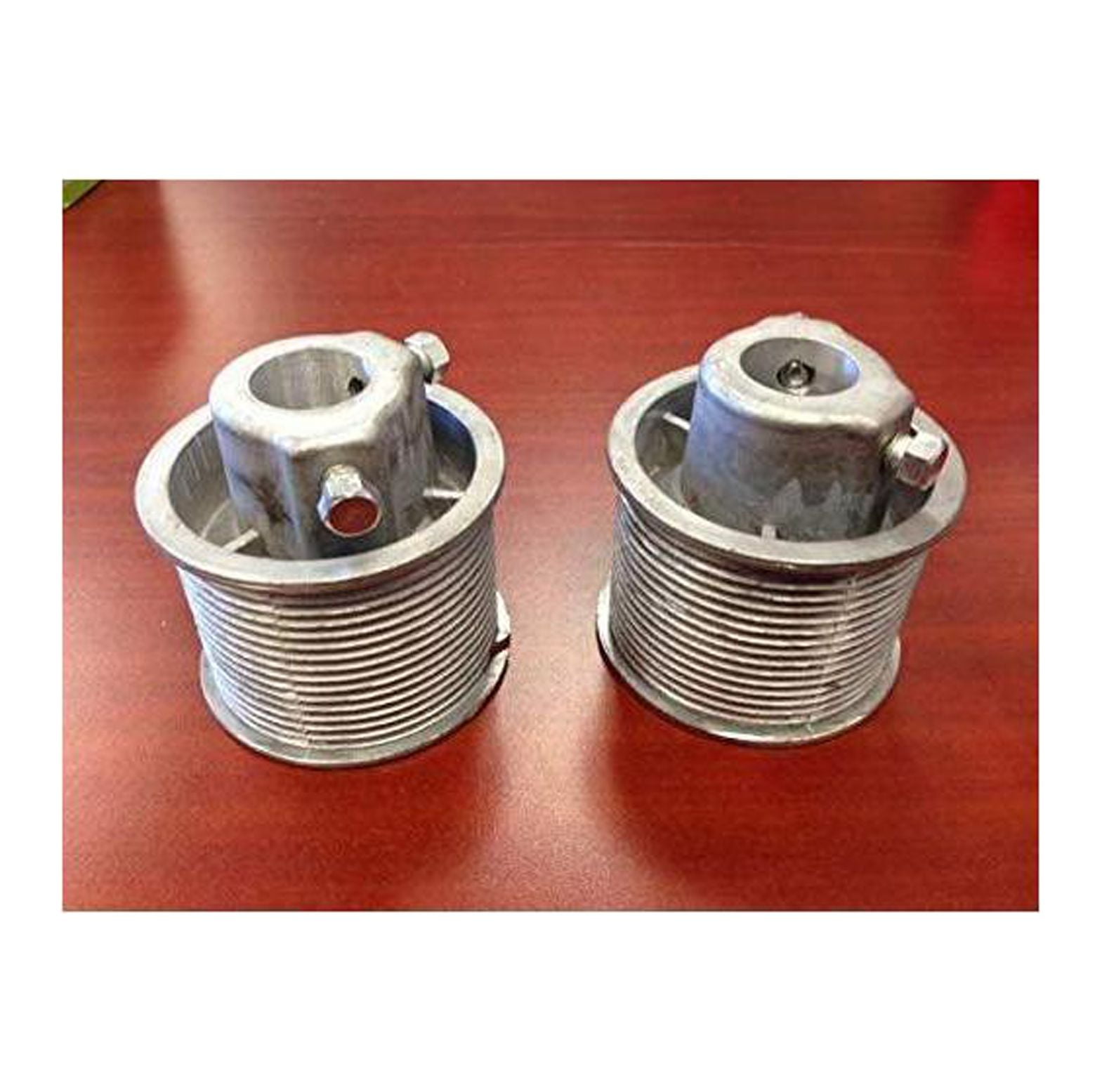 Pair of NeosKon Truck Door Cable Drums Roll Up Overhead Door Box Truck Trailer